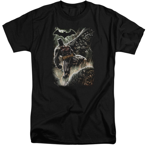 Trevco BM2860-ATT-4 Batman & Family Short Sleeve Cotton Adult Tall Fit