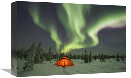 Global Gallery GCS-395499-1218-142 12 x 18 in. Northern Lights or Auro