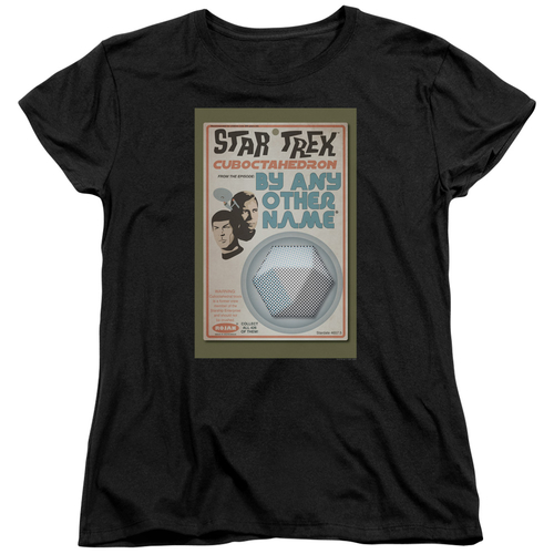 Trevco CBS1988B-WT-2 Star Trek & TOS Episode 51 Womens Short Sleeve T-