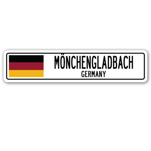 SignMission SSC-Monchengladbach De Street Sign - Monchengladbach, 