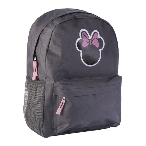 School Bag Minnie Mouse Grey 30 x 41 x 14 cm