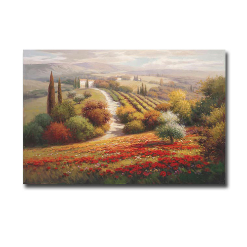 Artistic Home Gallery 2436C513EG Vineyard View I by Roberto Lombardi P