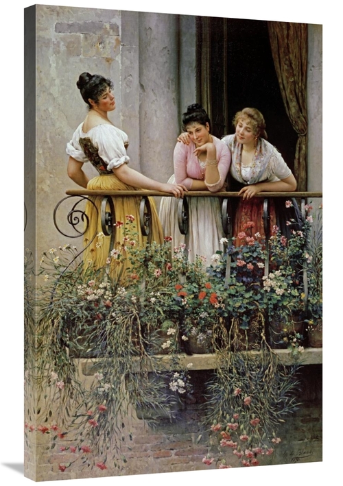 Global Gallery GCS-267536-36-142 36 in. The Balcony Art Print - Eugene
