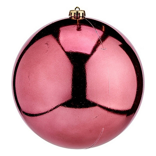 Christmas Bauble Ø 20 cm Pink Plastic