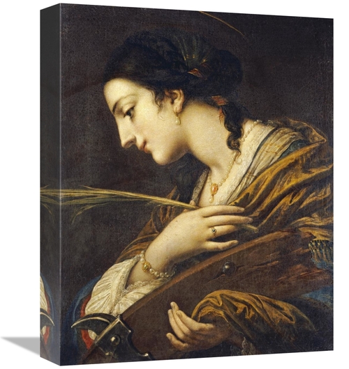 Global Gallery GCS-266343-16-142 16 in. Saint Catherine of Alexandria 