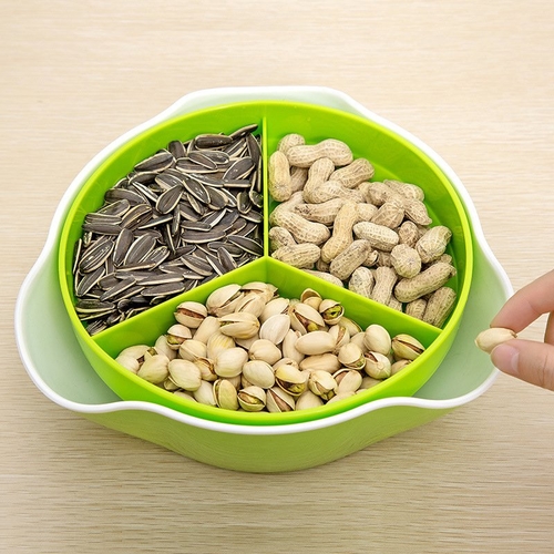 Double Dish Snacks Serving Dish Bowl