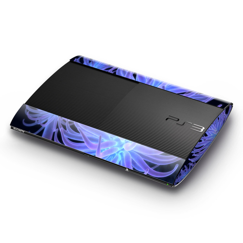 DecalGirl SPSS-ANEMONES Sony Playstation 3 Super Slim Skin - Anemones