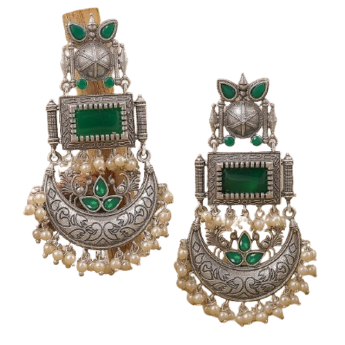 Peacock Dangler Earring