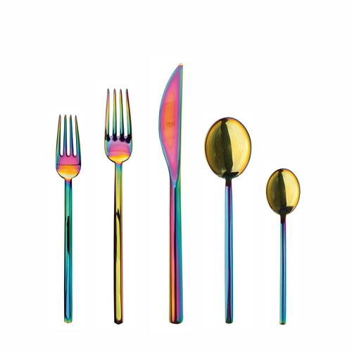 DUE RAINBOW 20-Piece Flatware Set 