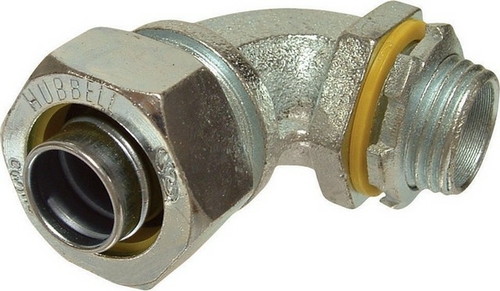 Raco 3423-8 0.75 in. Liquid Tight 90 Degree Conduit Connector - pack o