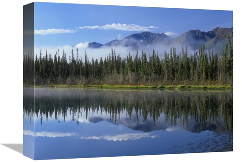 Global Gallery GCS-396957-1216-142 12 x 16 in. Lake Reflecting Mountai