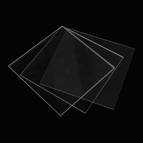 NEW 200*200mm Plexiglass Transparent Clear Plastic