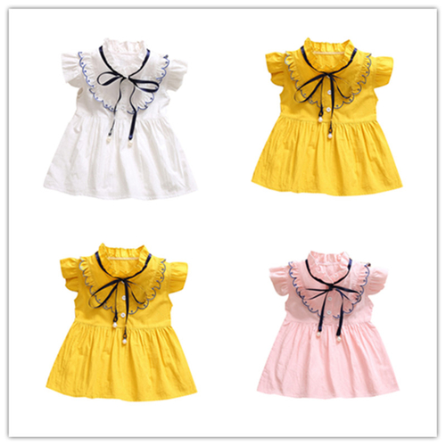 Infant Baby Girl Clothes Dress Robe