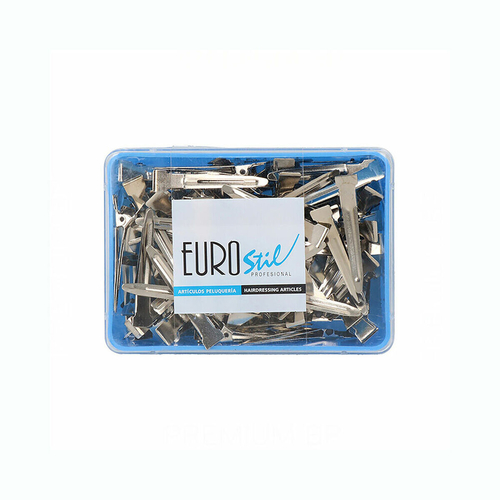 Hair clips Eurostil 10734 R/92