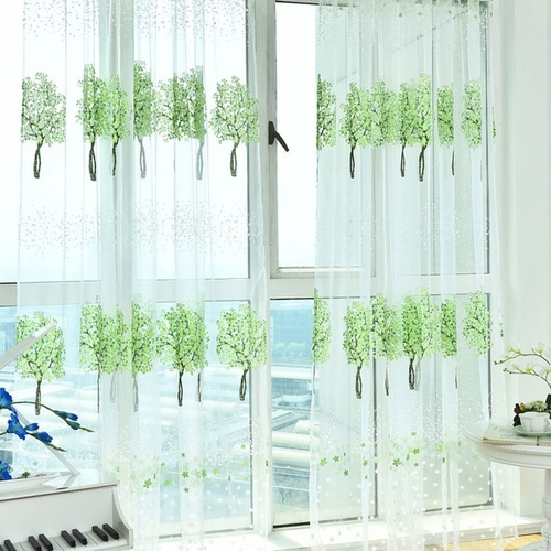 Pastoral Floral Printed Color Kitchen Living Room