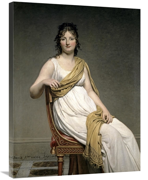 Global Gallery GCS-277277-36-142 36 in. Portrait De Madame Verninac Ar