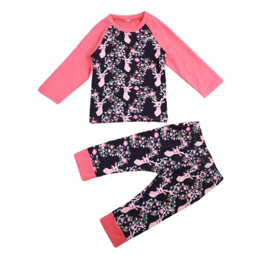 Newborn Infant Baby Flower T Shirt Tops Long