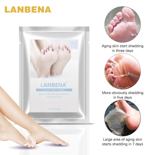 2Pcs/1Pair Exfoliating Foot Peel Mask for Remove