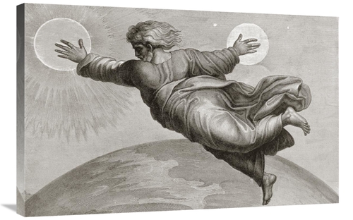 Global Gallery GCS-279535-36-142 36 in. Sun & Moon Art Print - Raphael