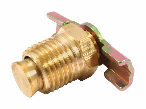 Forney Industries 1892744 Brass Compressor Tank Drain Cock, 0.25 i