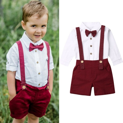 Pudcoco Autumn 2PCS Toddler kids Baby Boy Long