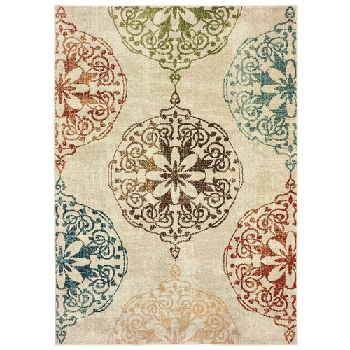 Oriental Weavers D8522B200290ST Dawson Indoor Casual Oriental Rectangl