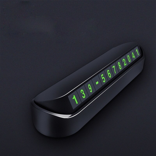 Car Styling Temporary Parking Card Phone Number