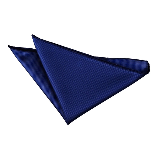 Solid Check Handkerchief - Royal Blue