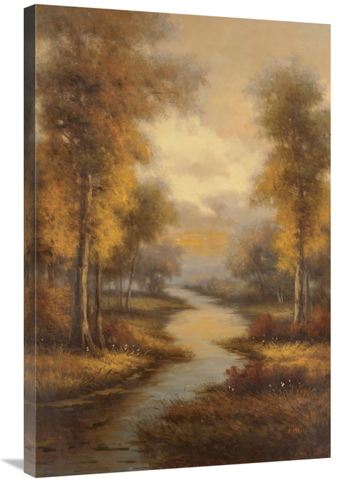 Global Gallery GCS-130145-2436-142 24 x 36 in. Fall Creek Art Print - 