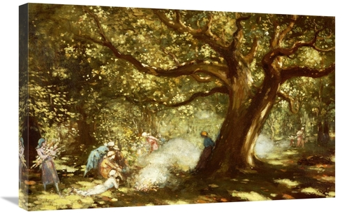 Global Gallery GCS-267215-30-142 30 in. The Big Oak, Raheen, C