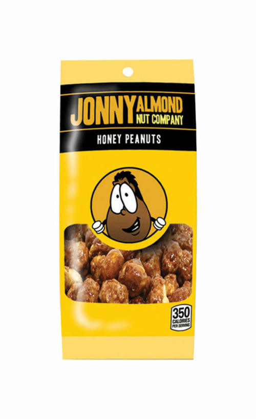 Jonny Almond Nut 9789561 2.5 o Heat & Eat Honey Peanuts - Pack of 12