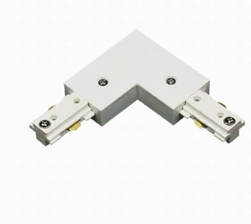 Cal LightingHT-275-WH L Connector with Power Entry for HT Track System