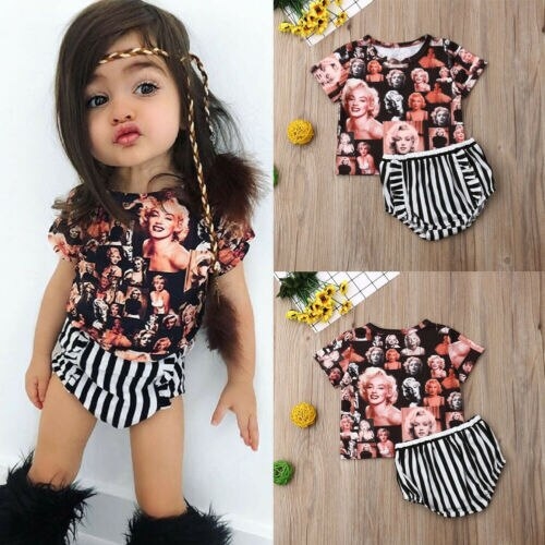 Baby Clothes Set Infant Baby Girl Clothes Short