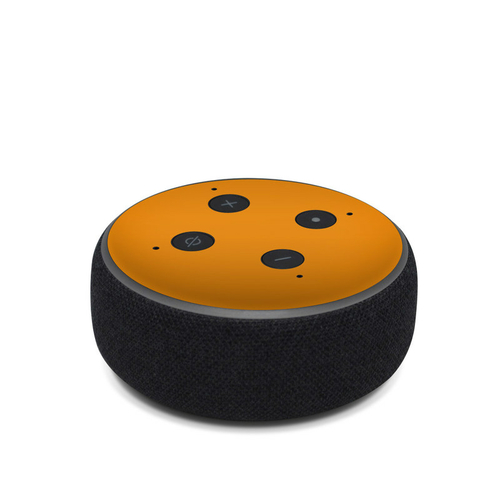 DecalGirl AED3-SS-ORN Amazon Echo Dot 3rd Gen Skin - Solid State Orang