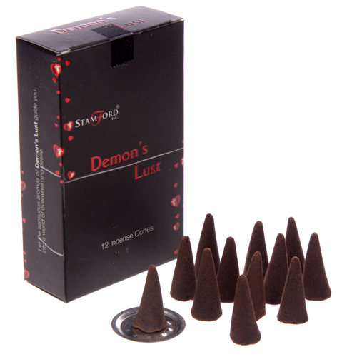 Stamford Black Incense Cones - Demons Lust