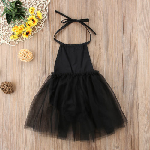 Flower Girl Sleeveless Princess Dress Kid Baby