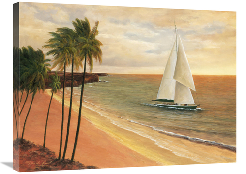 Global Gallery GCS-131390-2432-142 24 x 32 in. Tropical Holiday Art Pr