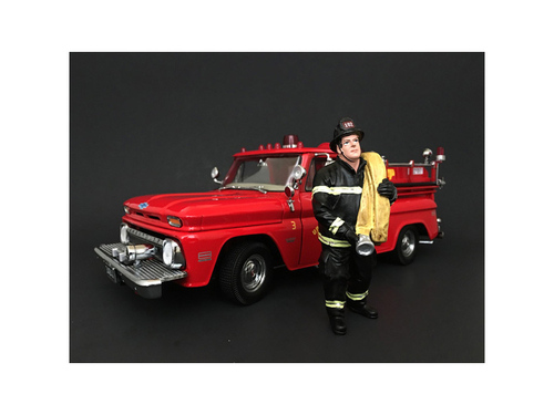 Firefighter Job Done Figurine / Figure For 1:18 Models by American