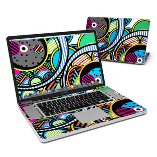 DecalGirl MBP17-HHOOPS DecalGirl MacBook Pro 17in Skin - Hula Hoops