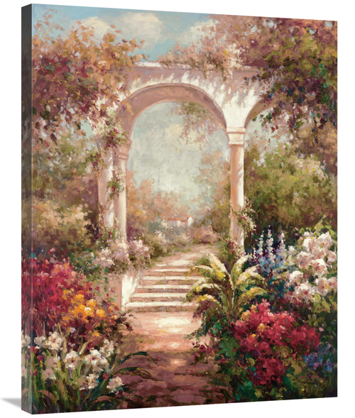 Global Gallery GCS-121139-2835-142 28 x 35 in. Fiorenzas Garden Art Pr