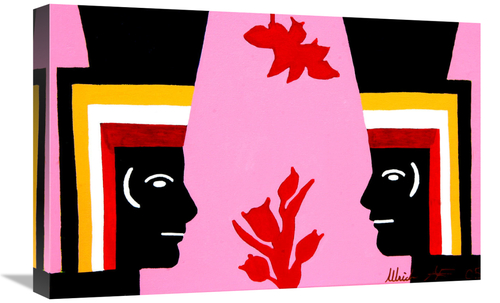 Global Gallery GCS-480368-1624-142 16 x 24 in. Two Egyptians Art Print