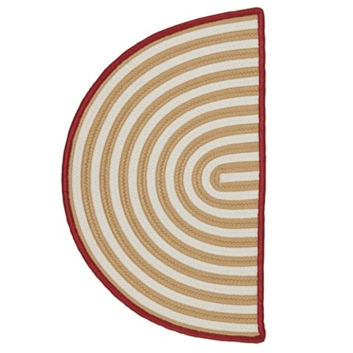 Colonial Mills Rug SS00A018X030S 18 x 30 in. Sliced Stripe Slice Braid