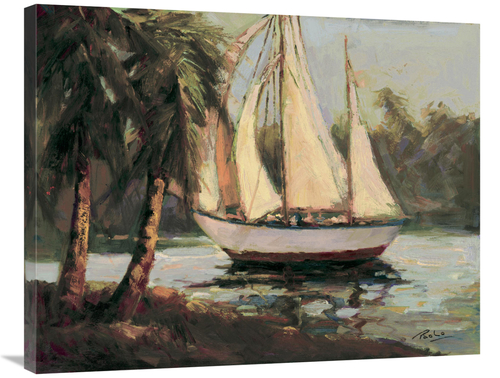 Global Gallery GCS-118333-2835-142 28 x 35 in. Bermuda Bay Art Print -