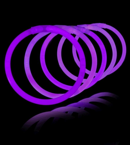 Blinkee 1145070 Glow Bracelet Purple Tube of Fifty