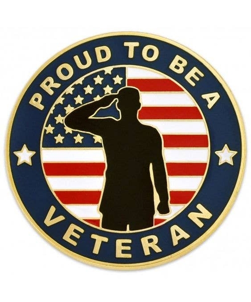 3 Inch Cloth  Patch Proud To Be A Veteran