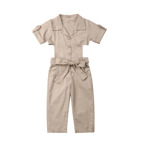 Fashion Toddler Kids Girls Summer Solid