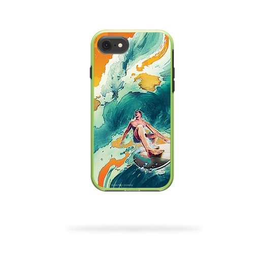 MightySkins LIFSLIP8-acid surf Skin for Lifeproof Slam iPhone SE 2020 