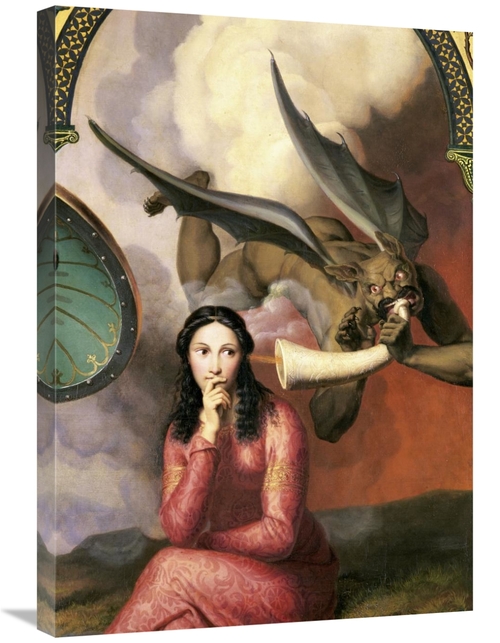 Global Gallery GCS-282646-30-142 30 in. Good & Evil - Detail Art Print