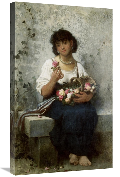 Global Gallery GCS-279391-30-142 30 in. Rose Seller Art Print - Leon J