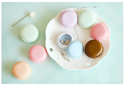 Mini clips dispenser Macaron storage box Candy